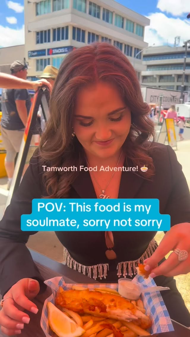 POV: you came to Tamworth for the music but stayed for the food trucks 🎶