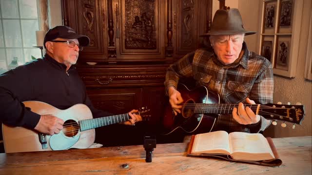 “SUNNY SUNDAY” My lifelong friend, Mike Burhart, and I shake off the dust and take a break from cabinet making to share a one take testimony of brotherhood through my song, “Sacred Cowboy” from my first album Songs From The Savior - Volume One (1972). “Let love be without hypocrisy. Abhor what is evil. Cling to what is good. Be kindly affectionate to one another with brotherly love, in honor giving preference to one another;“ #jesusmusic #jesusmovement #brotherlylove #godsword #sunnysunday