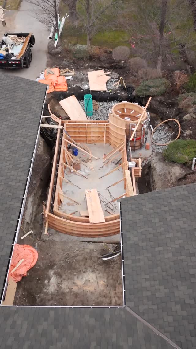 Forming the walls at our Pebble Beach project❗️
📲 Contact us today to get started on your project
(844) 562-5362
#Poolhouse #LuxuryPools #KelownaPoolBuilder #OkanaganLiving #Reels