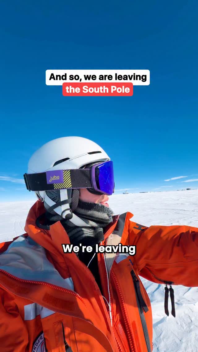 We’re leaving the South Pole and continuing our 4,000 km crossing of Antarctica 🇦🇶
🧭 After two intense days here focused on repairs, pulka transfers and logistics, it’s time to get moving again.
⛷️🪁 We’re heading toward Hercules Inlet, for the very last part of the Under Antarctica expedition.
💙 Leaving a place like this doesn’t leave you untouched.
🌬️ The conditions are ideal now, with steady wind and perfect visibility, and we can’t afford to wait any longer.
🖥️ Follow our GPS track live on our website (link in bio)
🛰️ We’ll keep sending daily updates from the ice!
🔔 Subscribe to follow the Under Antarctica expedition live!
#UnderAntarctica #Antarctica #Science