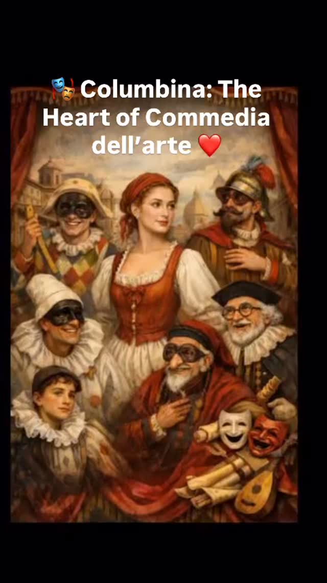 🎭 Columbina: The Heart of Commedia dell’arte ❤️
Commedia dell’arte thrives on stock characters, but they’re anything but simple.
Columbina, often a servant, is the smartest person in the room. She challenges hierarchy, drives the plot, and gives voice to everyday intelligence in Renaissance theater.
Among stock characters and set roles, she brings humanity and humor to the stage. 🎭
Our episode on Commedia dell’arte explores how these archetypes shaped Italian Renaissance theater, and why they still live on today.
Listen in as we unpack how these characters shaped the evolution of performance.
Discover how these iconic stock characters laid the foundation for modern comedy! 🎙️ 🎤
If you’re a theater student, teacher, artist, or Commedia enthusiast and would love to be featured on our podcast, send us a message or drop a comment! We’d love to highlight your voice and give you a shoutout. 🎭✨
#CommediaDellArte
#TheatreHistory
#Drama
#Columbina
#PerformingArts
