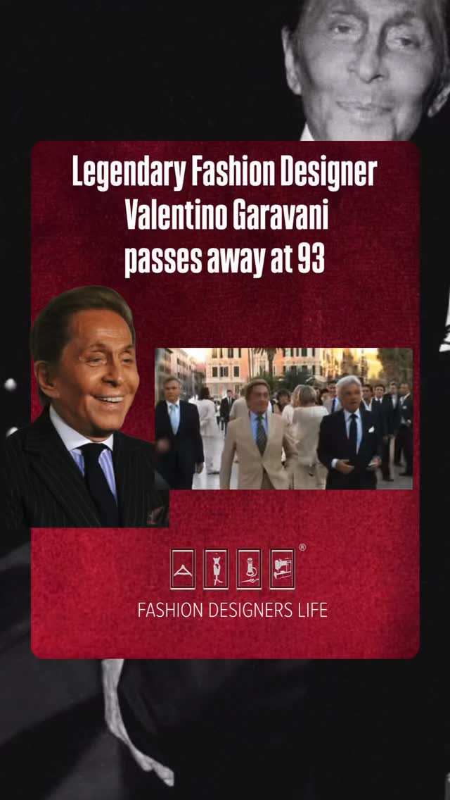 Legendary fashion designer #Valentino Garavani has died today at age 93. Born in Italy in 1932, Valentino studied fashion across Paris and apprenticed with iconic maisons like Fath and Balenciaga before creating a legacy that redefined luxury.
Known for his iconic red dresses and his ability to make women feel beautiful, Valentino’s designs became symbols of grace and sophistication famously worn by Jackie Kennedy and countless icons.
His words still resonate:”I know what women want — they want to be beautiful.”
To all fashion designers: Valentino’s journey reminds us that true mastery comes from passion, dedication, and a relentless pursuit of beauty. No matter the era, your vision can leave a legacy that inspires generations.
Rest in peace, Valentino Garavani your brilliance will forever influence the world of fashion.
#Fashion #Fashiondesignerslife #fashiondesigners #fypppppppppppppppppppppppppppppppppppppppppppppppppppppppppppppppppppppp