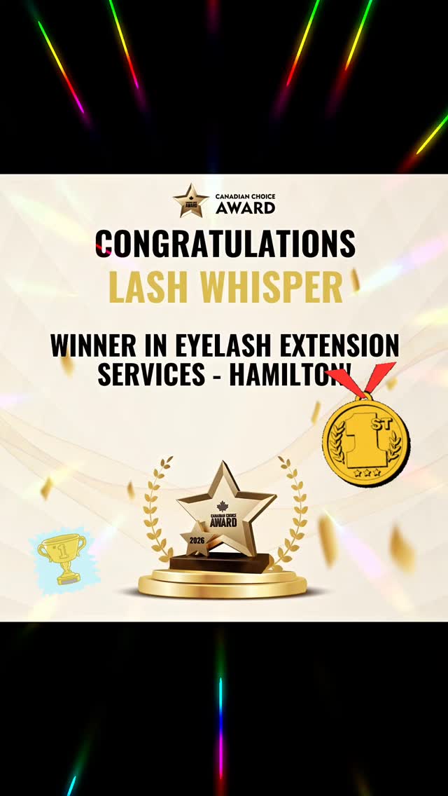 Still processing this💗
Winning the Canadian Choice Award 2026 honestly means so much to me.
This business started with a dream, a lot of faith, and many long days.
Thank you to every client who believed in me and supported my work. I couldn’t have done this without you 💖💓
So grateful.
#CanadianChoiceAward2026
#hamiltonbeautysalon
#SmallBusinessJourney
#LashArtistCanada
#WomenInBusiness
ThankYou