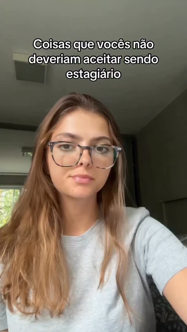 “O quê você não deve aceitar sendo estagiário” | repost @arqui.lucia