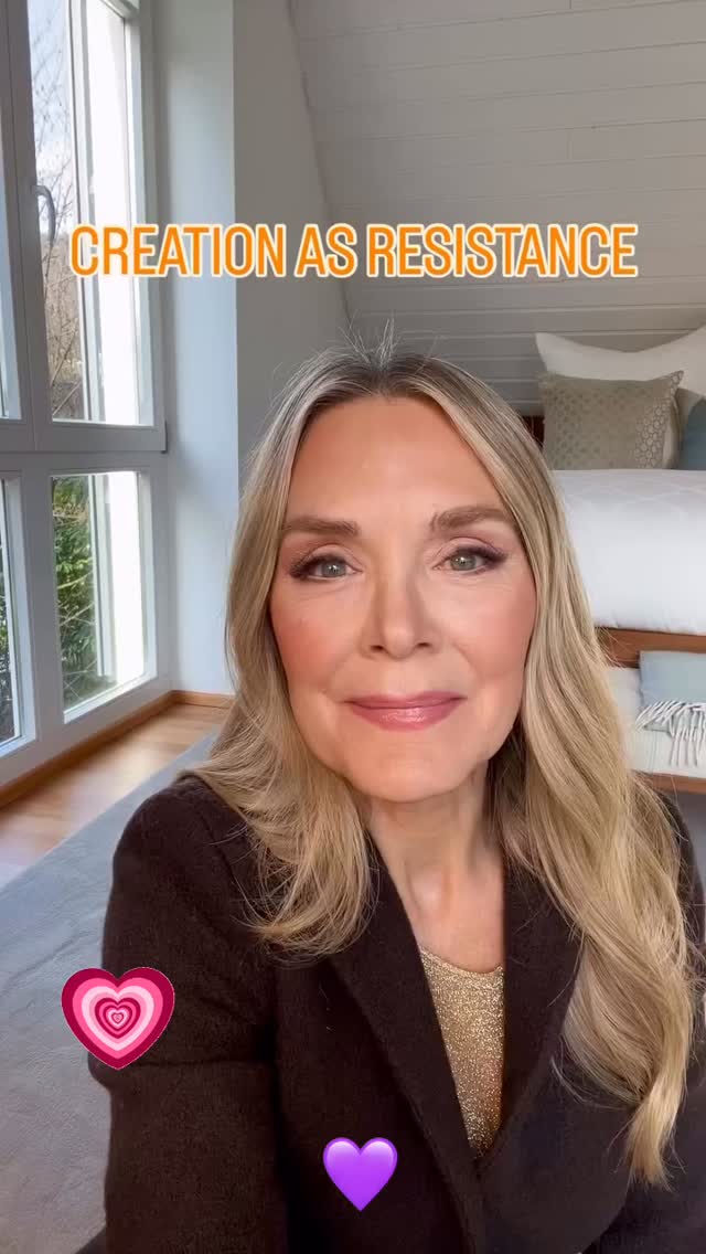 a profoundly touching story that reminded me this morning that any form of creation keeps us sane and hopeful and grounded at all times. Thanks @mdglobalmom for sharing 🫶