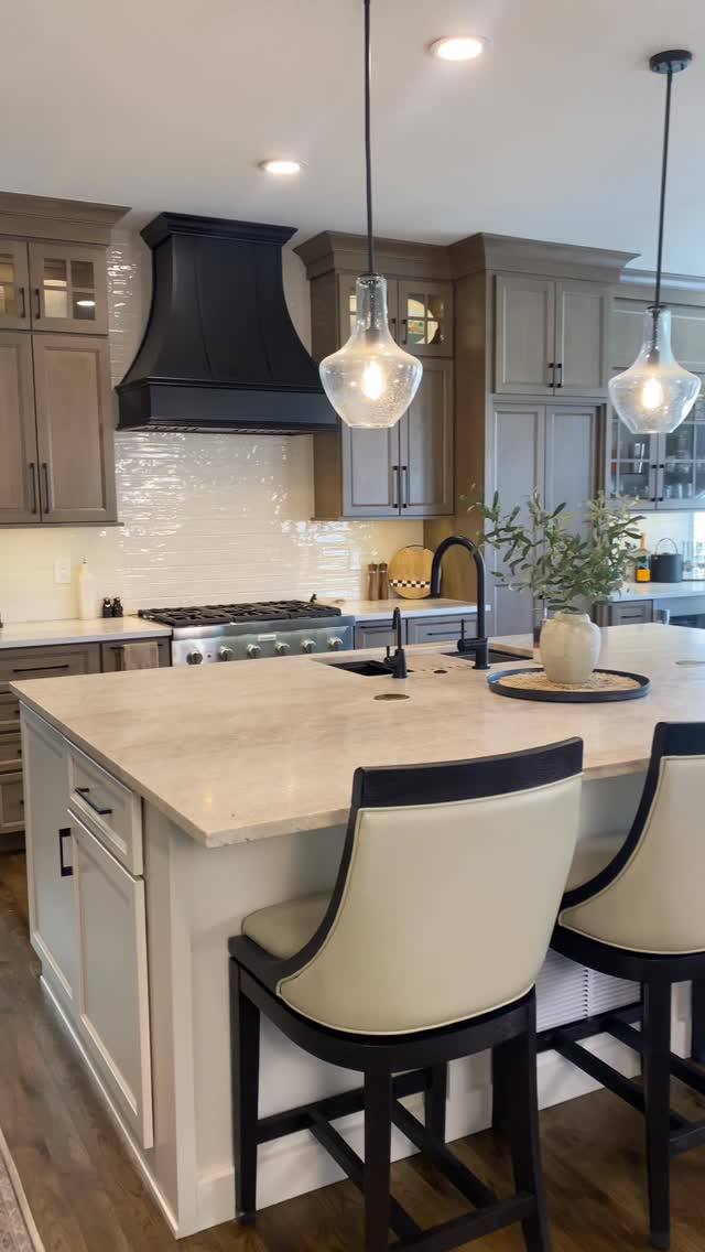 NEW KITCHEN ALERT‼️
We are so excited to finally share this stunning new kitchen ✨
Featuring a rich Rockbridge stain on maple, beautifully balanced with a Shoji White painted island for contrast.
Elevated with thoughtful details including a custom hood, panel-ready appliances that seamlessly blend into the cabinetry, even a hidden pantry offering a playful surprise and a touch of practicality.
We’re especially grateful for collaborations like this one where clients and contractors come together effortlessly. When we all understand the same goal, the process flows, and the results speak for themselves!
Contractor: Ed Wickholm with Straight Up Builders
Looking to renovate your kitchen in 2026?
It all starts with a simple conversation.
DM us today or Fill Out an Inquiry (link in bio) to get started!
#newkitchen #kitchendesign #houseofeon #coloradodesigner #collaboration