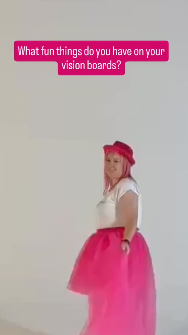 What fun things do you have on your vision board?