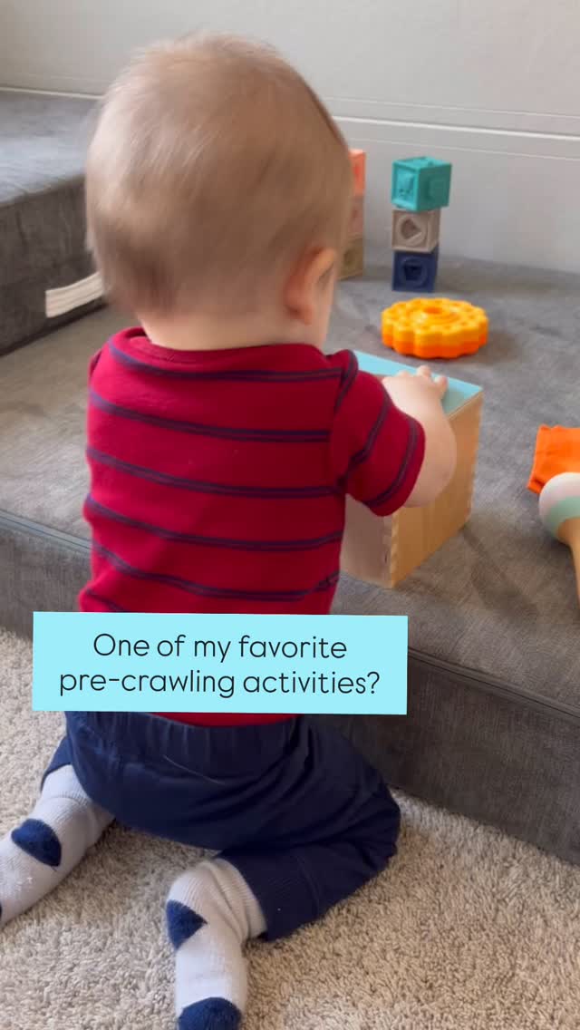 Tall kneeling play is one of my favorite pre-crawling activities 🙌🏼
Grab a mat or stacked hardbound books and help your little one play while kneeling at the surface. 👶🏻
This helps strengthen hips and core- bonus points if their belly isn’t resting on the surface in front 💯
I often introduce this activity shortly after babies are confident and strong with independent sitting. ✅
#clevelandmoms #pediatricphysicaltherapy #grossmotordevelopment #torticollis #grossmotorskills
Hi, I’m Meridith — mom, pediatric PT, and owner of Tiny Strides. I help little ones across Greater Cleveland take tiny strides toward big milestones through play-based therapy. My mission is to help babies move confidently while giving parents the tools to support growth at home. 🫶🏼 Specialties: torticollis, head shape correction, gross motor delays. 💙