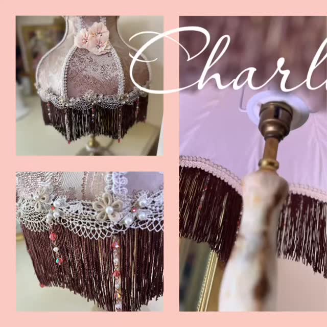 Charlotte: Meaning: Free/Petite
Colour: Cream/Peach/Brown/Floral/Paisley
Lamp Frame: Palace 12”
Lamp Style: Table Lamp
Price: £318.00
This design features hand crafted beadwork made with real Swarovski Crystal bicone beads, Swarovski Paparadscha flat back crystals and high quality glass pearls.
.
.
#ritzyroguelampshades #handmade #vintageglamour #victorianlampshades #somethingoldsomethingnew