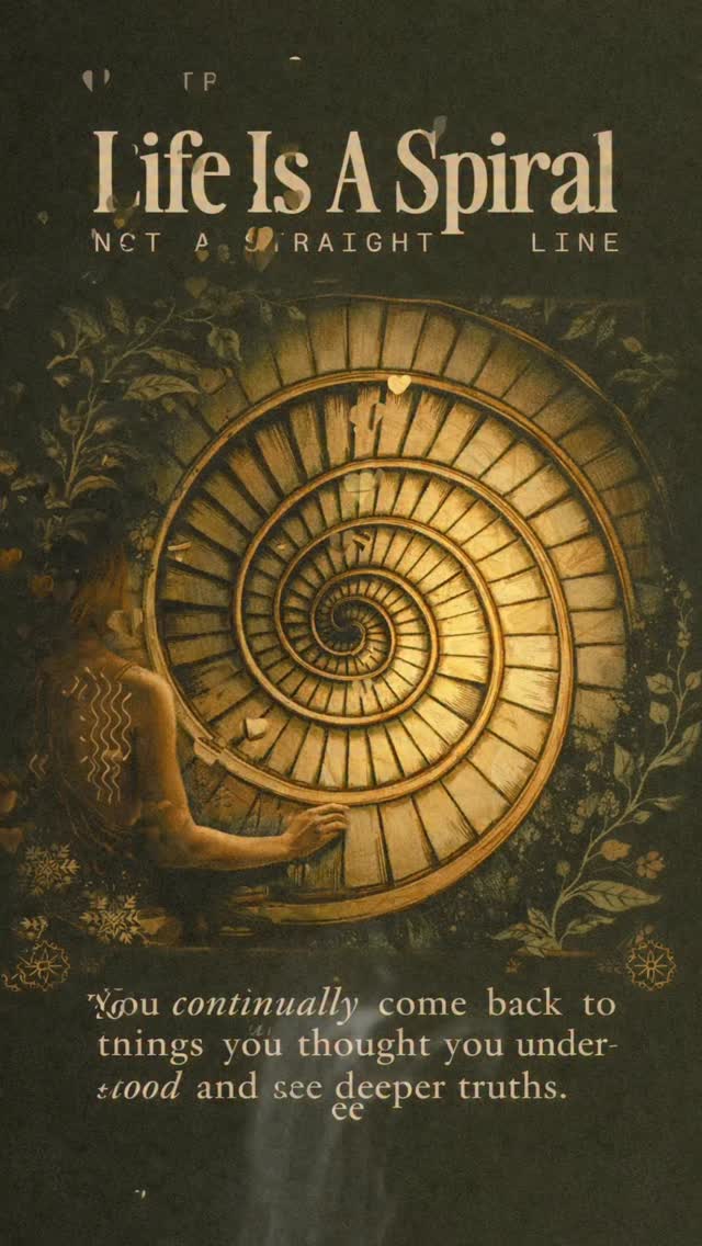 Every cycle returns you closer to your truth, even when it feels repetitive, because each return holds more awareness, more choice, and more power. #trusttheuniverse #twinflamejourney #twinflames #spiritualawakening #soulawakening