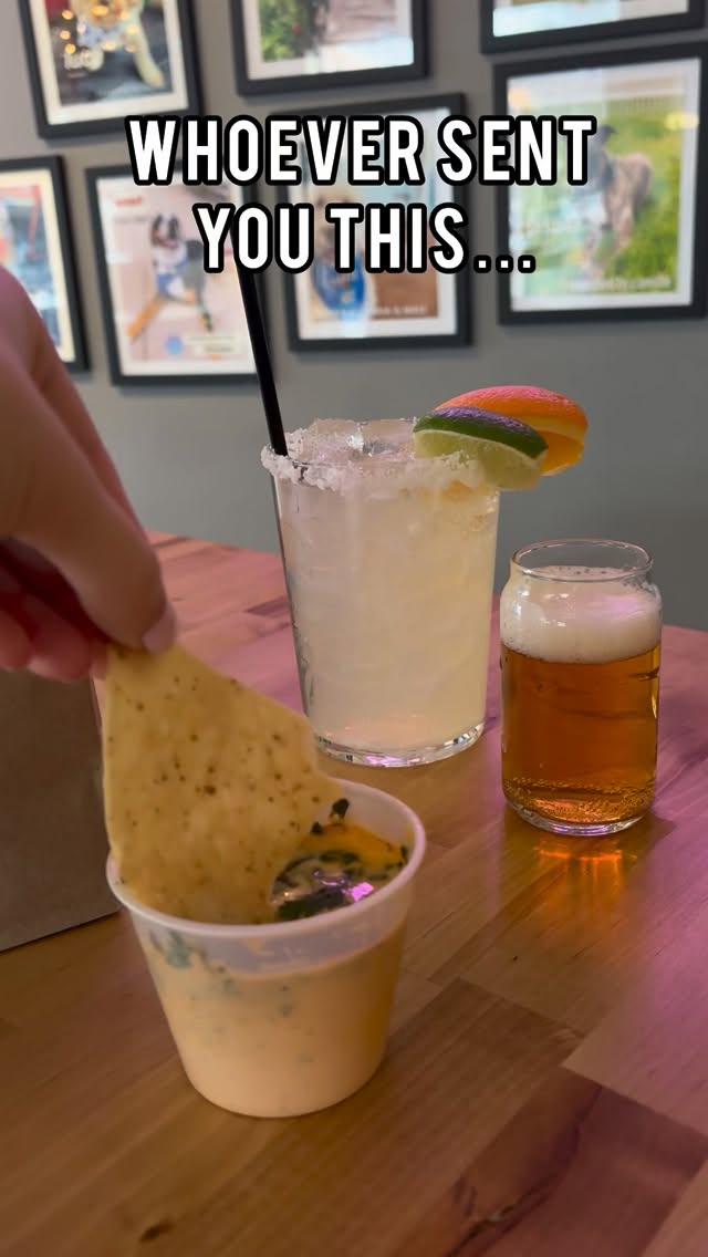 Whoever sent this wants to get chips, queso & margs with you 👀🍹🧀
Come get this at Riley’s Social House!🙌🏼
#rileysandwich #rileysocialhouse #mkefoodies #chipsandqueso #mkemycity