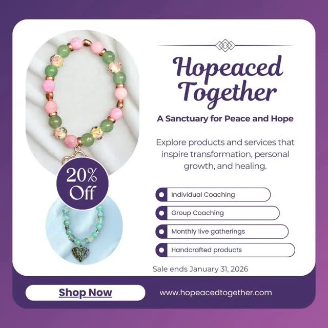 I'm thrilled to share my brand new website with you! Discover incredible products and services designed to enrich your life. Celebrate with us and enjoy a 20% launch day discount!