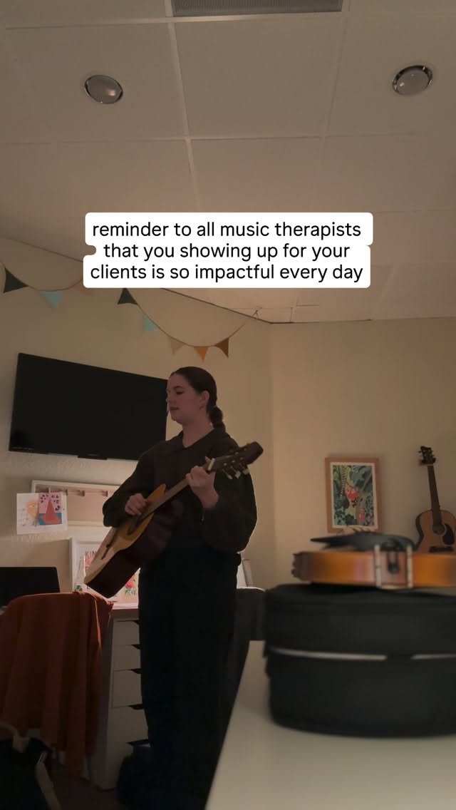 You matter and your work is impactful 🩷
#musictherapist