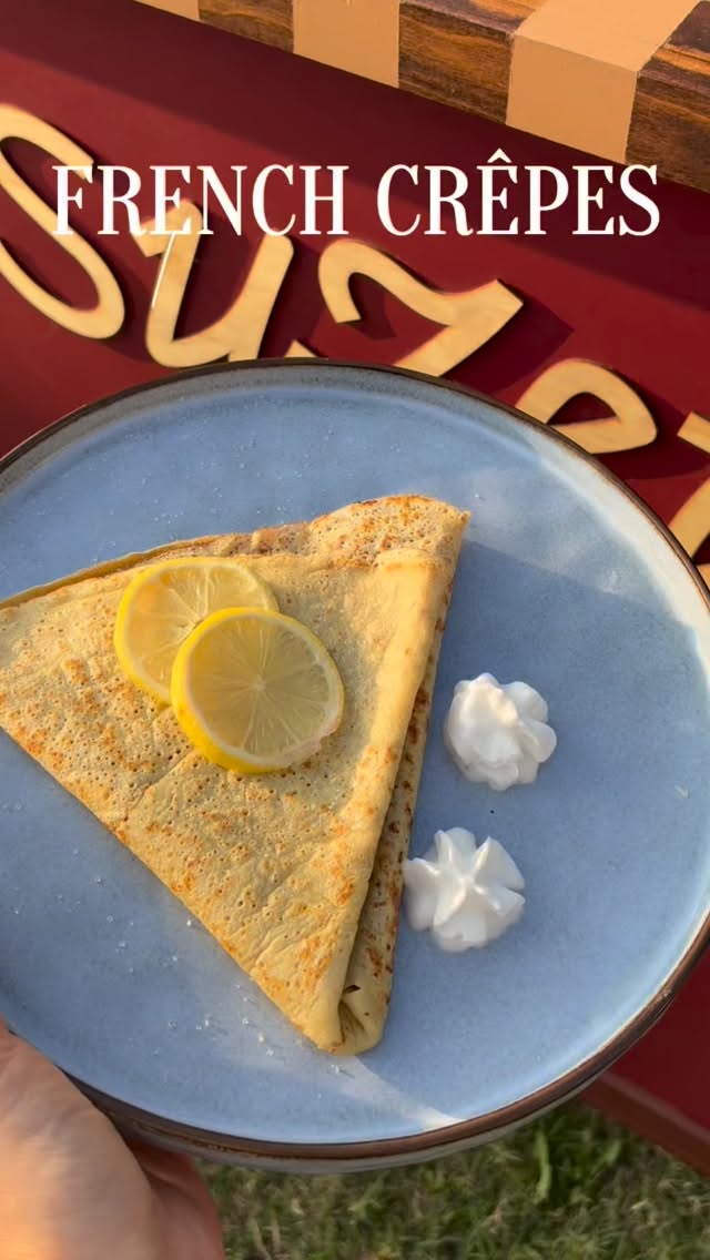 Looking for something different for your event ? 🇫🇷
We make authentic French Crêpes live, on site 🥞
💌 Message us to book !
#babyshowercatering #mobilecatering #frenchcrepes