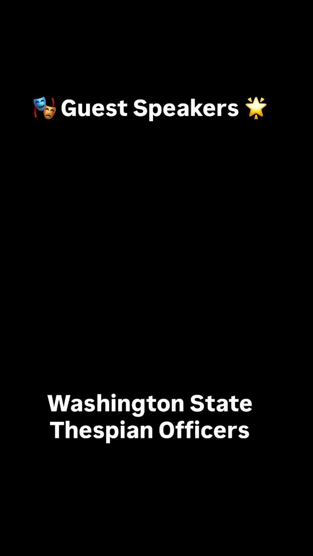 🎭 New Episode Alert 🎭: Guest Speakers: Washington State Thespian Officers (STOs)
We’re spotlighting Washington State Thespian Officers: Student leaders who organize, advocate, and uplift theater communities across the state.
We are excited to welcome Milo Stuart and Devi Anand as Guest Speakers on the Podcast! 🎙️ 🌟
From leadership journeys to arts advocacy, this episode proves that theater is about performance but also about impact.
If you love theater and want to make change, this one’s for you! 🎭
🎙️ Listen now on Spotify and wherever you listen to your podcasts! Link in Bio
@milo.stuart_
#theaterpodcast
#WashingtonThespians
#TheaterEducation
#StudentLeadership
#PerformingArts