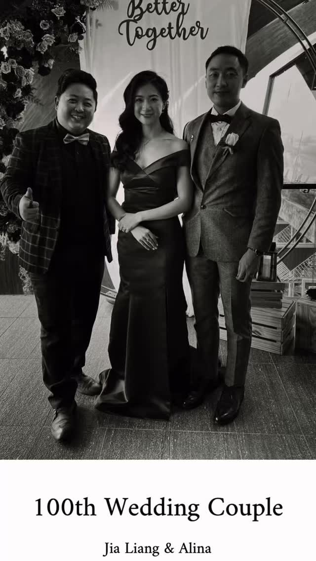 Introducing my 100th, 200th, 300th, 400th & 500th wedding couples, looking back to the 1st wedding hosted on 27 January 2013, it’s been 13 years so far, looking forward to celebrating more unions to come ❤️