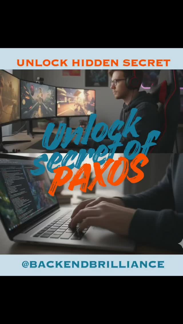 No one talks about Paxos until the D-day comes and it starts with
one thing - let's discuss Paxos, how it is working in a distributed environment, usages.
We will also describe different roles in Paxos and their responsibility.
Comment if you have also identified someone asking the reason Raft was introduced,
which will be the topic of our next post.
Happy learning !! 🫡
#paxos #systemthinking #design #distributedsystems #raft