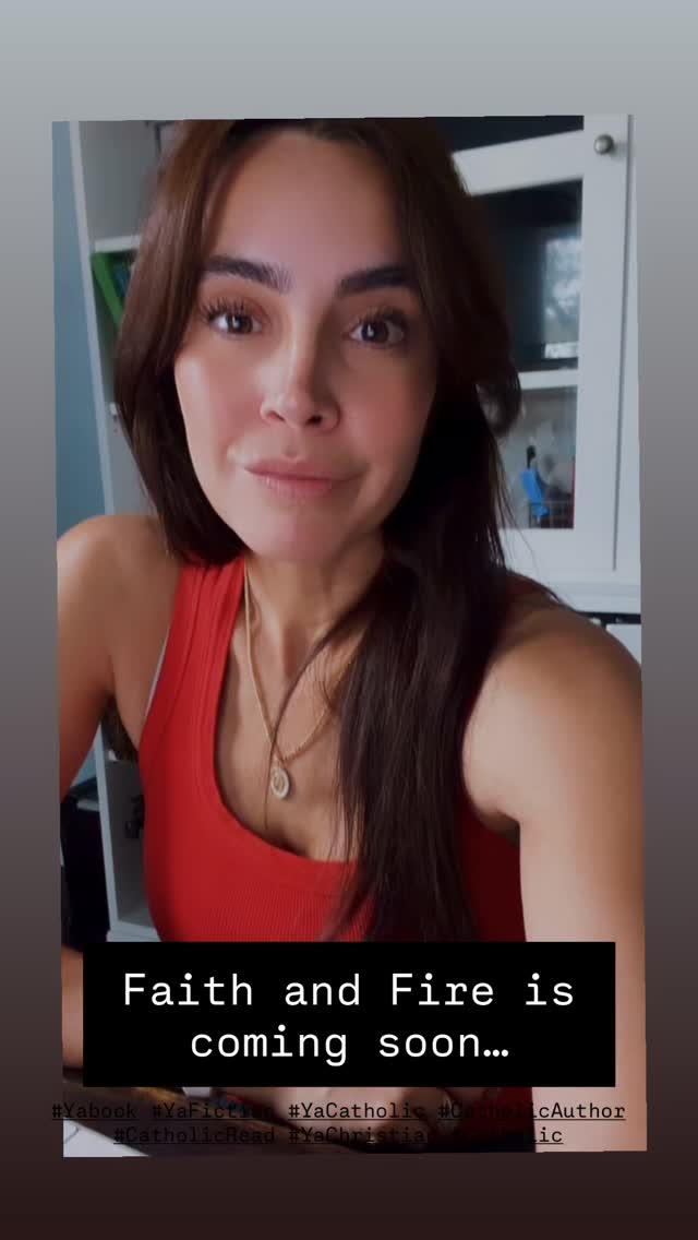 Absolutely excited about going into round 2 edits with my editor! She has been truly a God send and is making my book 🔥 Stay tuned Faith and Fire: Awakened By Fire coming soon! To all you YA Fiction Fantasy readers it will ignite your soul and awaken your passion for God 🕊️ #Catholic #CatholicAuthor #YAChristianFiction #YaCatholicFiction #YAFiction #NewRelease #Series