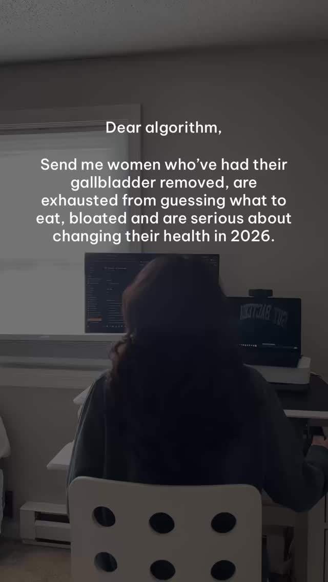 Change is scary, making an investment in yourself is scary but where you’re at right now with miserable digestive issues, is also scary. Which path do you choose?
If you’re tired of feeling bloated, running to the bathroom after meals, confused, and ignored by doctors who tell you “everything looks fine“ after gallbladder removal...
and you’re finally ready to understand what’s actually happening in your gut (without playing guessing games)…
Comment “I’M IN” and I’ll send you my free video breakdown on my 7+ year proven process process.
#GallbladderRemoval #NoGallbladderProblems #BileSupport #DigestiveHealth #BloatingRelief