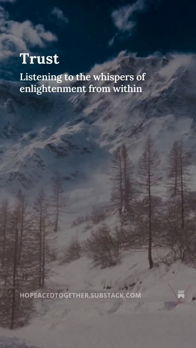 "Even on the darkest night, we can tap into our inner reservoirs of wisdom, strength, and resilience, reminding ourselves that the dawn will eventually break."
#mentalhealth #trust