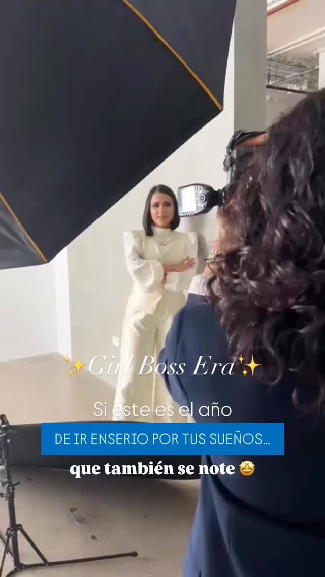 Girl Boss Era ACTIVADA 🔥🤩✨
Estamos listas para servir a todas las mujeres emprendedoras y empresarias que quieran hacer fotos poderosas este año 🤩🔥 toda la Info para reservar en el link de nuestro perfil 🫡🙌🏻📸