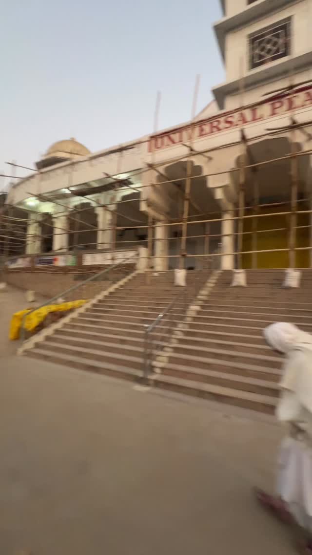 A little view of the renovations which continue on Om Shanti Bhawan in Pandav Bhawan, Mount Abu. Looks like it will continue for quite some time.