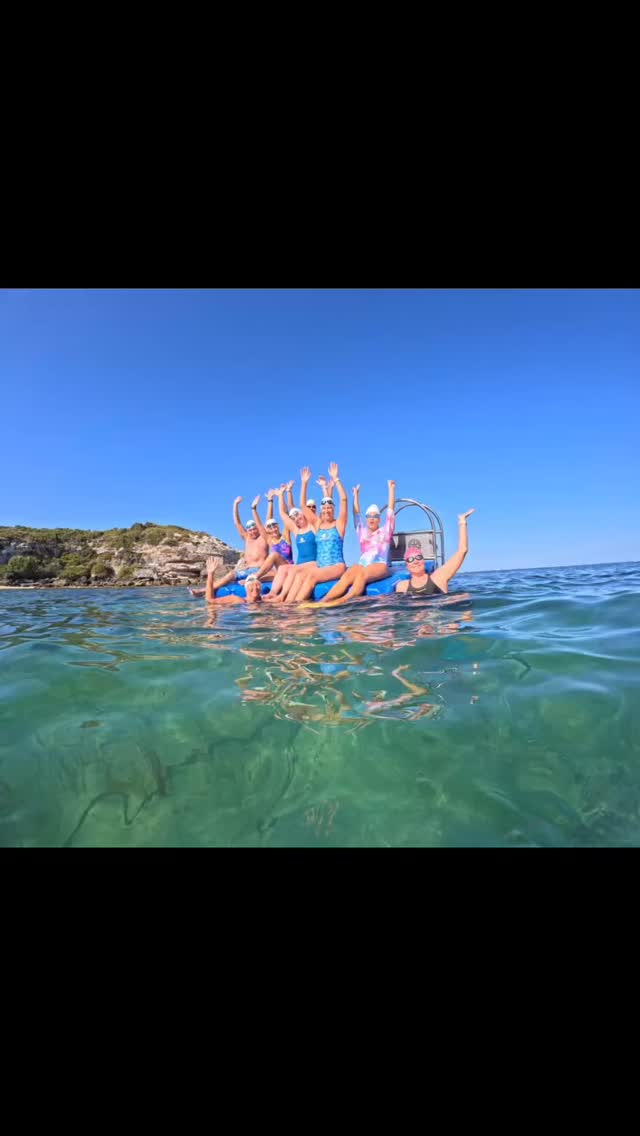 …and that’s a wrap!
Thank you to boss lady Elena @eswimelena and her Rotto squad for spending the last few days in the beautiful Margaret River Region - we had a blast!
Next year is already booked again 🤩
Chrissy: “I love these holidays! They are so amazing and well organised. You are constantly ensuring that we are enjoying ourselves and making us feel happy and safe. Thank you so much!”
Jude: “I absolutely loved this experience. It was nurturing for the mind, body and spirit. These are the sorts of experiences that create a happy, fulfilled and enriched life. Thank you!”
Thank you all! Til next time 🤗
#daretoswimwild #wildswimming #swimmingholidays #swimmingadventures #swimmingislife