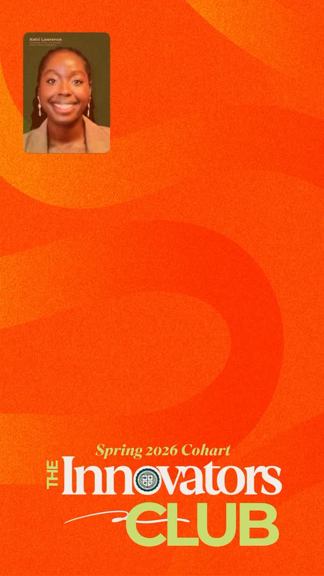 🏛️ Introducing more of the Spring ’26 Innovators Club Cohort (Part 3)
As classes kick off today 📚, so does the work of building ideas into action.
Proud to spotlight more of our cohort and we are wishing them success as the journey begins ✨
#HBCUCares #InnovatorsClub #Spring26 #HBCUInnovation #hbcupride