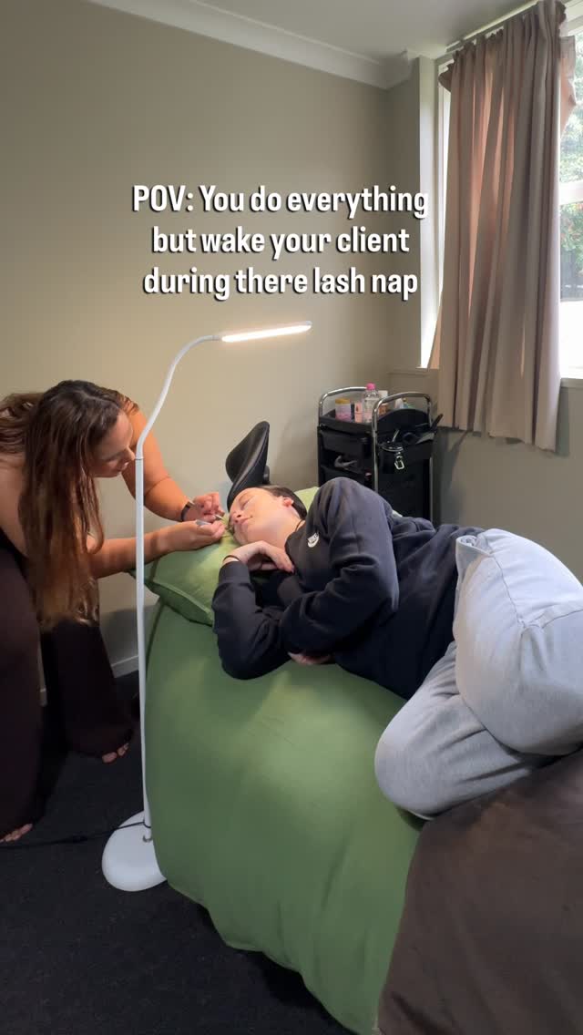 If this is the only time you rest all day… I’ve got you 🤍
Lash naps are self-care 😴
#lashnap #selfcaregirls #beautyselfcare #hamiltonnz #lashextensions