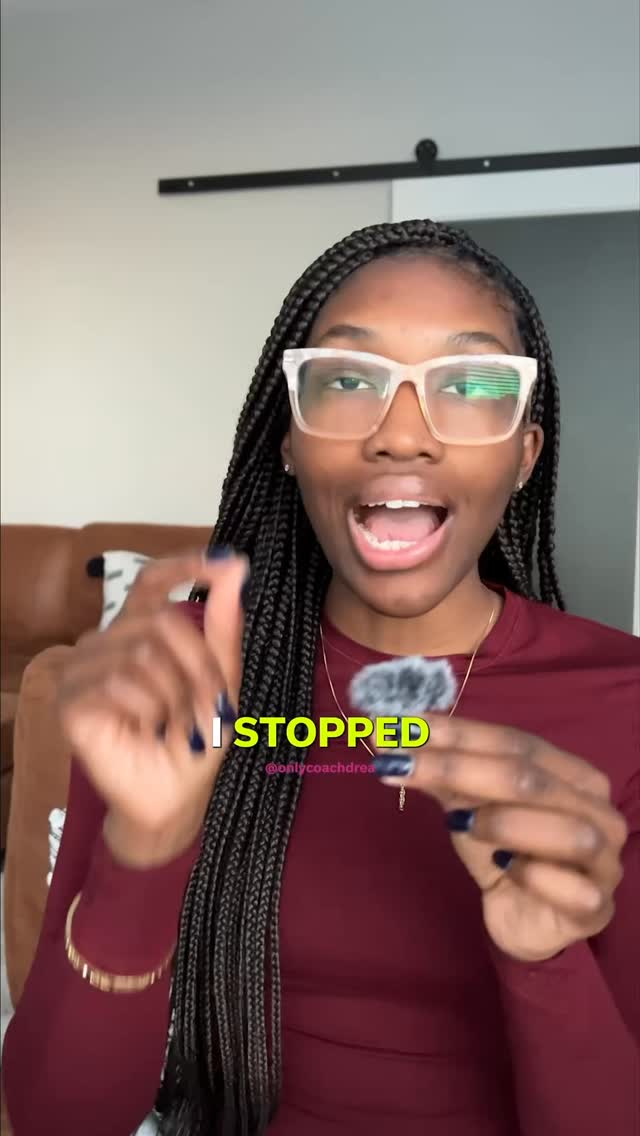 Your reality is a result of the story you tell yourself.
Every thought does not define you nor is true, you get to control what thoughts you choose to believe.
Filter every thought that makes you question your worth, capability, and your future through these questions:
- Does this thought bring me closer or further away from myself, my goal, my standard?
- Is this thought something I would say to the younger version of myself?
- What’s the 1 thing I can do to prove this thought wrong?
Self-evaluation, self-compassion, then action. 🩷