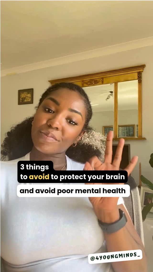 📱 1️⃣ Too much phone time
× Increases stress and anxiety early in the day
x Makes it harder to focus
x Affects motivation and mood
Your brain needs a gentle start — not instant pressure.
Try instead:
> Give yourself 10–20 minutes before checking your phone
> Stretch, breathe, or drink water first
> Notice how your body and mind feel before outside noise enters
🗣️ 2️⃣ Negative self-talk
The way you talk to yourself becomes the way your brain learns to think. Saying things like “I’m not good enough” or “I always mess things up” can:
x Lowers confidence
x Increases anxiety
x Makes challenges feel bigger than they are
Try instead:
> Catch the thought and soften it. You don’t have to be overly positive — just kinder.
“This is hard, but I’m trying” still counts.
🍟 3️⃣ Highly processed foods
Food doesn’t just fuel your body — it fuels your brain. Highly processed foods can affect:
x Energy levels
x Mood stability
x Concentration and brain fog
This isn’t about restriction or guilt. It’s about balance and noticing how certain foods make you feel.
Try instead:
> Regular meals, drinking water, and adding more whole foods when possible.
💛 Important reminder
Avoiding these things doesn’t mean cutting them out completely. It means being aware, curious, and gentle with yourself. Small changes can make a big difference over time.
💬 Which one do you think affects your mental health the most — and what small change could you try this week?
Save this for later 🌱
You’re learning, growing, and doing your best — and that matters.
#4youngminds #protectyourbrain #mentalhealthsupport #mentalhealtheducation #mindovermatter