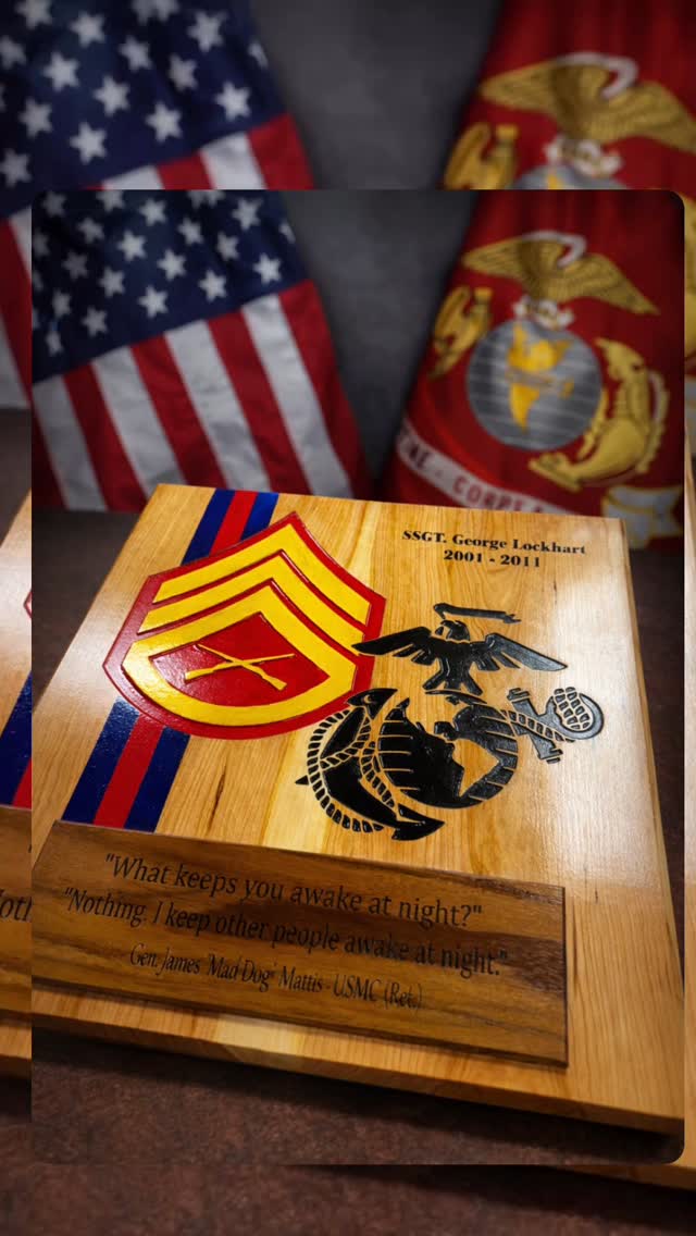 🇺🇸 Check out this custom piece! 🇺🇸
At A Cut Above Custom Woodwork, we are honored to create some of the most meaningful and what we have dubbed our “legacy” pieces for our military members and first responders. These handcrafted tributes are a perfect example of the care, craftsmanship, and respect that goes into every project we build.
As we head full-speed into 2026-remember the following:
1)We are still the only fully licensed woodworking company in the area authorized to create these custom military pieces—2) As a small token of our gratitude, we proudly offer 10% off all projects for:
• Active duty military
• Veterans
• First responders #fyp #customwoodworking #asmr #smallbusiness #customwoodwork #custommade #tagthequadcities #woodworker #smallbusinessowner #military #firstresponders #usmc #marinecorpsbirthday #marinelife #usmclife #usmcveteran #militaryarts #militarytime #marinecorpsfamily #maddogmattis #generalmaddogmattis #warrior #warriors #veteranownedandoperated #veteranownedandoperated