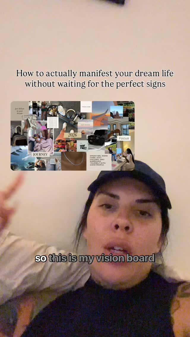 For so long I waited for the perfect signs thinking my dream life would come with enough intention but part of the recipe of manifestation is taking action.
Acting like the version of you who already embodies and lives your dream life is the fastest path there.
What does she say yes too? What does she say no too? What does she prioritise? What does she enjoy? How does she act? How does she spend her time?
The sooner you get clear on those things the easier it is to create that dream life!
#fyp #healing #manifestations