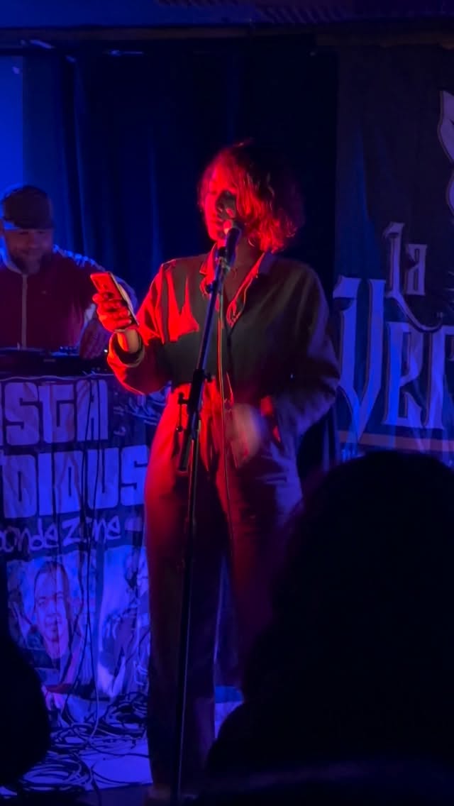 @lady.land13 performance au #verminesquad4 #marseille #rap #chant #urban
