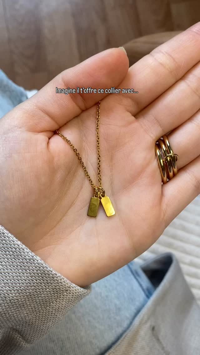 Collier Amor 🥹💌 #collierpersonnalisé #colliergravé #gravure #bijoux #bijouxhandmade #bijouxfaitmain #bijouxlovers #bijouxtendance #bijouxcouples #couple #bijouxacierinoxydable #smallbusiness