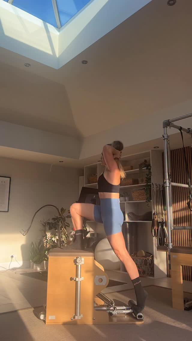 When people say Pilates isn't strength training š
#WundaChairWednesday
#pilates
PS. I love BOTH, but Pilates does just have it all!