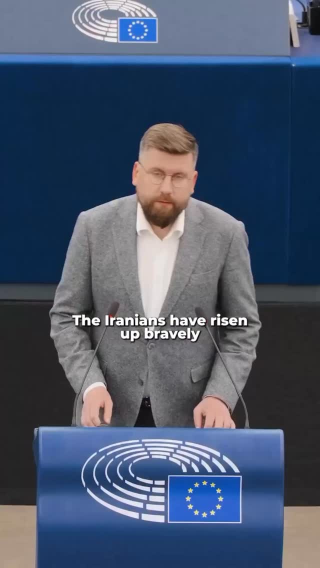 Sebastian Tynkkynen al Parlamento Europeo: pieno sostegno alla rivoluzione del popolo iraniano, richiesta di designare i Guardiani della Rivoluzione come organizzazione terroristica e invito al Principe Reza Pahlavi come leader della rivoluzione nazionale iraniana.
@sebastiantynkkynen
#rivoluzioneiran2026