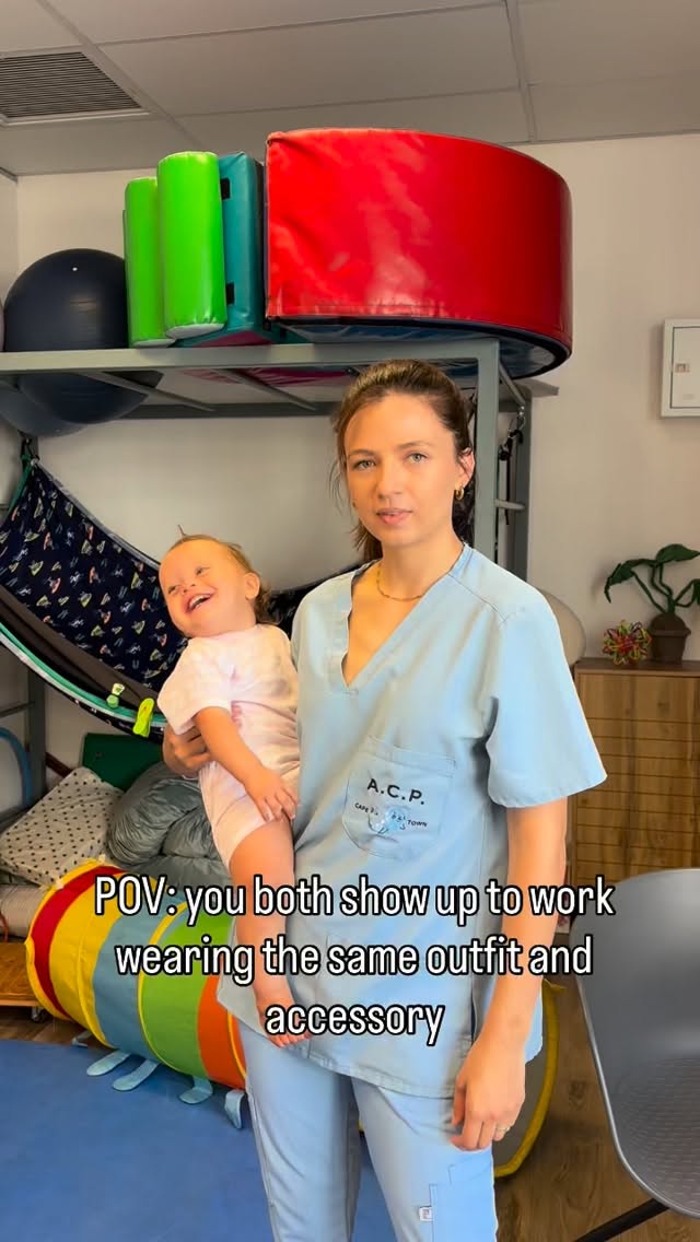 POV: you both show up to work wearing the same outfit and accessories 👀