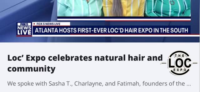 Thank you judayahmurray and @fox5atlanta for this interview! #TheLocExpo #MammaIMadeIt
@sayshablackruby @laynelane79 @gapeach32
Thank you @fceent and @meshayandmadisonllc for putting this together!