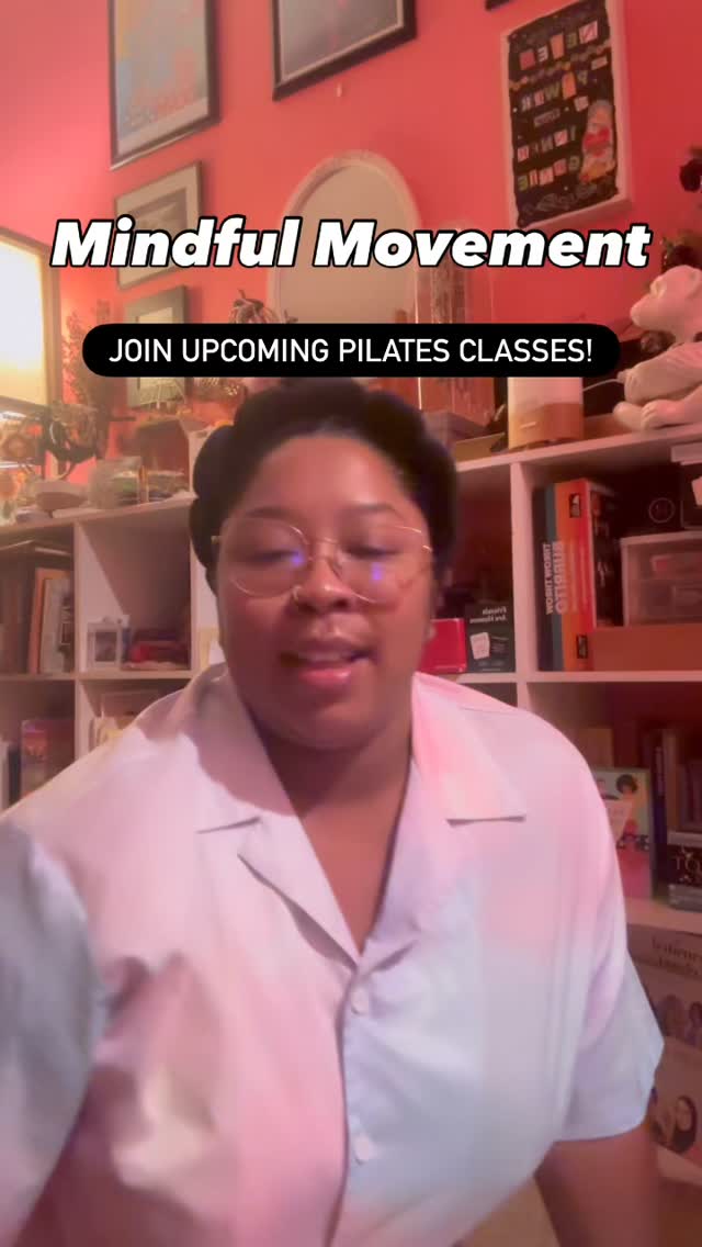 MOVE WITH ME!
Building strength doesn’t have to feel daunting. It can be short exercises that overtime will showcase the strength you are building through you varied movement practices. One exercise that helps me check in with myself is a good ole plank. It’s a full body exercise that wakes a lot of muscle groups up. I like to do this series to get my heart pumping and deep breathing going
Join my upcoming mat pilates classes or sign up for a 1:1 pilates session and let’s build strength together!
Link in bio to learn more and register