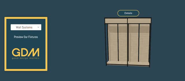 Good Design Matters. That's why we've made parts of our website interactive and dimensional, showing examples you can engage with.
We want our customers to be inspired by what is possible, and to help them achieve it.
➡️gdmretail.com