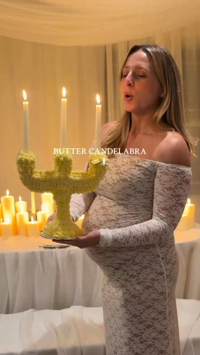 “Let’s make a butter candelabra”
