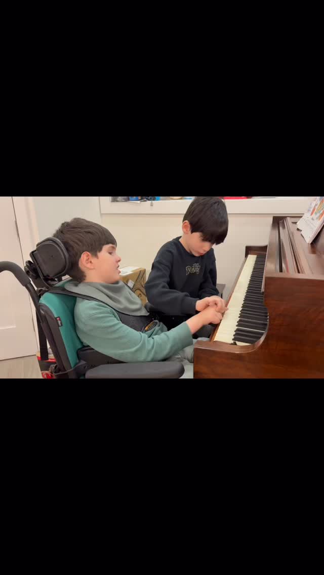 If you want to know how to treat kids with different abilities, just watch their siblings.
#savebennyandjosh
#curecanavanfund
#inclusionmatters
assumecompetence