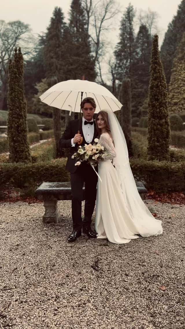 Not even the rain could spoil this day.
Venue: @thornbridge_estate_weddings
Photography: @christyphotography
Photography assistant: @jamesmillington_photography
Dress designer: @wildernessbride
Florist: @north_and_flower
Stationery: @linhaypress
Makeup and hair: @hairandmakeupbysaskia
Stylist: @detail_styling_design
Table linens and table wear: @chateaunoireventhire
Models: @andllee @hayden.g.hickman
Cake designer: @cakesbylucys
Jewellery: @thevamoose
Suit: @groomformal
#sustainableweddingflowers #northwestwedding #weddingflowers