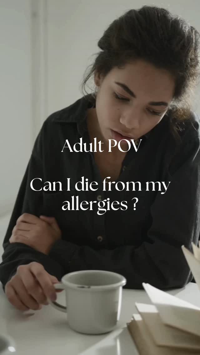 Many adults living with allergies won’t say it out loud, but the fear of death sits quietly in the background of their lives.
It shows up as double-checking labels, avoiding certain social situations, skipping meals out, or carrying a heavy sense of “what if” everywhere they go.
It isn’t dramatic or exaggerated. It’s a fear rooted in lived experience, and it deserves to be spoken about without judgement.
It is understandable to feel afraid. When your body has reacted before, even mildly, your brain remembers. It wants to protect you, and sometimes that protection becomes hypervigilance.
The question many adults ask is: “How likely is it that something terrible could happen?”
The honest answer is that severe reactions are possible, but adults can go through life without ever experiencing a life-threatening event.
You can build a safety routine that supports you rather than traps you.
Carrying your medication and keeping it up to date.
Telling the people around you what you need.
Choosing restaurants that take allergies seriously.
Practising using your emergency plan until it feels automatic.
These aren’t signs of fearfulness. They are signs of someone who wants to live fully and safely.
And if the fear becomes so loud that it takes over your decisions, relationships, or enjoyment of life, that’s where therapy can help. You do not have to live in a constant state of threat.