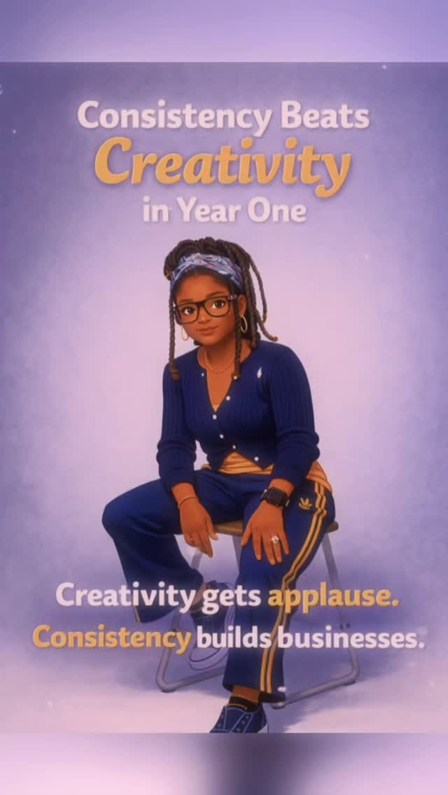 Creativity gets applause.
Consistency builds businesses.
In Year One, repetition beats reinvention.
The brands that win early:
✔️ Stick to one message
✔️ Serve one audience
✔️ Deliver one promise
Familiarity builds trust.
Trust drives choice.
Follow @BrandXpert for real branding insights.
💾 Save this
🔁 Share with a founder who needs it
#BrandingTips #StartupBrand #EntrepreneurMindset #BrandStrategy #BrandXpert BusinessGrowthTips SmallBusinessBranding AfricanEntrepreneurs
