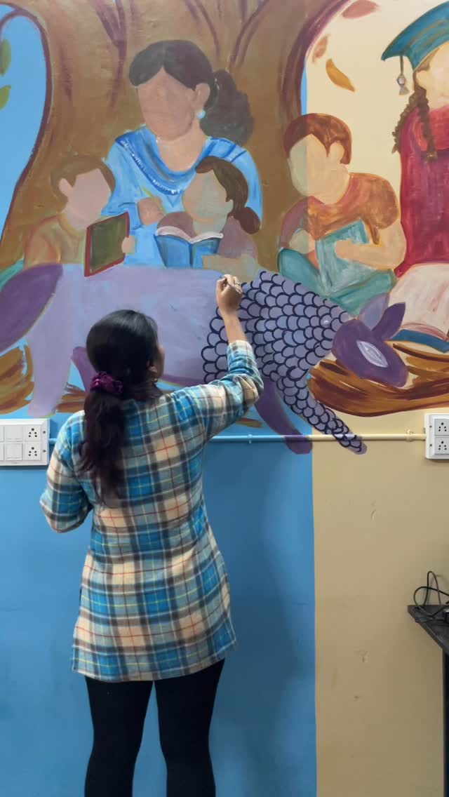 Until it becomes my muscle memory 🫶🎨👩🎨
#anewpamapaints #anewpamatravels #repetitiveactions #gondartinspired