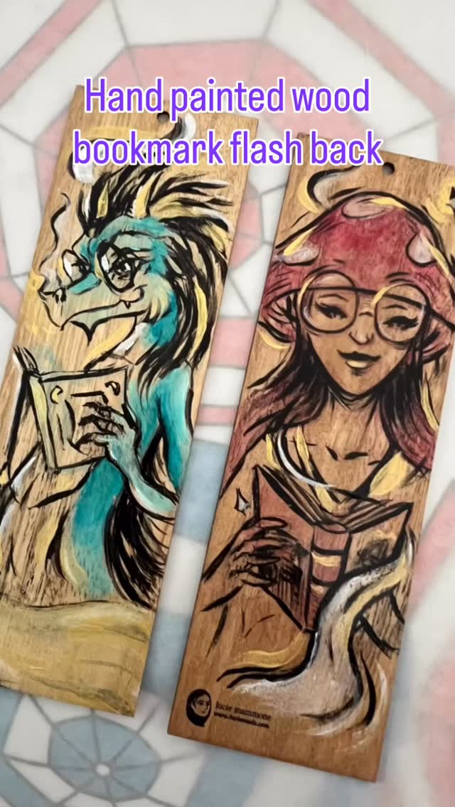 POV: you need to get painting new bookmarks 🔖, but need a refresher to remember what you’ve done 😆
All these bookmarks have SOLD, and it’s been a while since I’ve made any.
What would you like to see as a one of a kind hand painted bookmark? 🔖
#handpaintedbookmarks #woodbookmarks #artistflashback