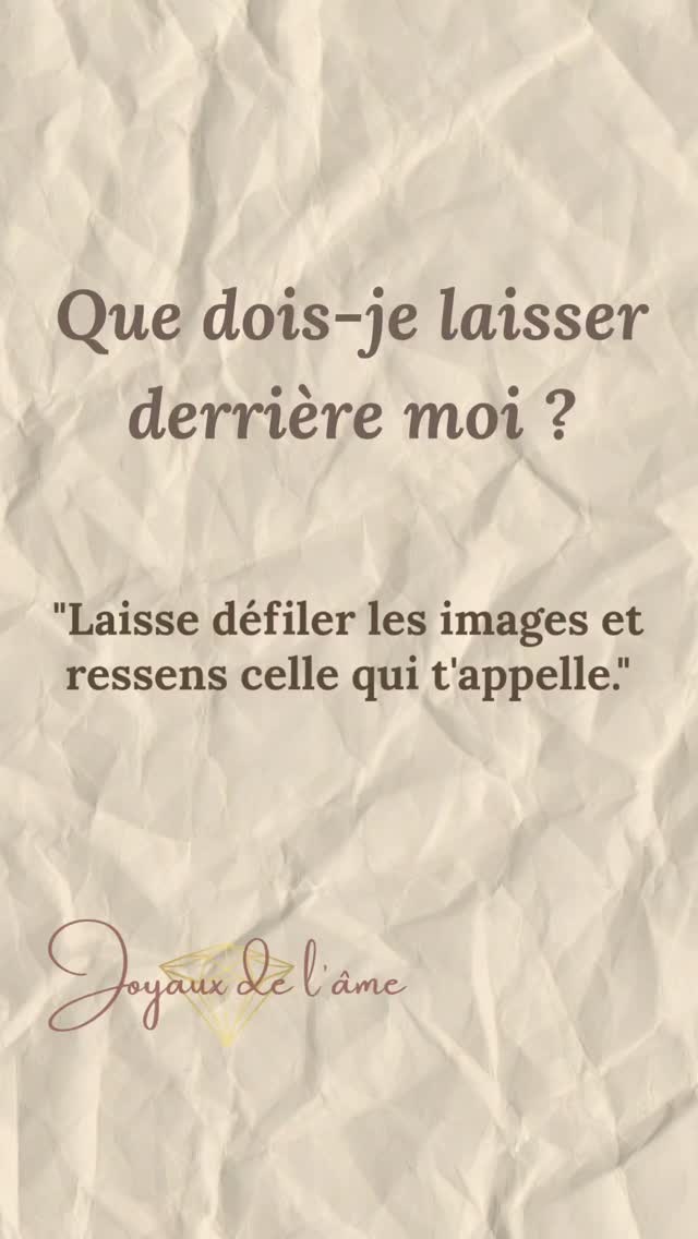Le miroir🪞: ce que tu peux laisser derrière toi aujourd'hui ce sont les regrets, les déceptions passées et les émotions que tu continues de porter alors qu'elles ne te servent plus.
Tu n'as pas besoin de comprendre davantage ce qui n'a pas fonctionné ni de rester fixé sur ce que tu crois avoir perdu.
L'invitation est de changer ton regard, de cesser de te définir à travers ce que tu vois derrière toi pour te reconnecter à ce qui est encore vivant en toi.
La joie ne revient pas quand tout est réparé, mais quand tu choisis d'avancer sans nourrir ce qui t'alourdit. En laissant de l'espace, quelque chose de plus créatif, plus léger et plus juste peu à nouveau émerger 🤍
Les clés🔑: ce que tu peux laisser derrière toi aujourd'hui c'est la lutte contre le temps, l'impatience face à ce qui n'avance pas encore, et l'idée que tout retard serait un échec ou un mauvais signe.
Tout n'a pas besoin d'être débloqué tout de suite, certaines portes restent fermées non pas pour te freiner, mais pour te protéger, te préparer ou te permettre de mûrir ce qui est en train de naître en silence.
Il y a des périodes où l'élan n'est pas dans l'action, mais dans l'acceptation d'un rythme plus lent. En respectant cette pause, en cessant de forcer, tu laisses la bonne clé se présenter au bon moment, plutôt que d'ouvrir une porte trop tôt 🤍
Le fauteuil🪑: ce que tu peux laisser derrière toi aujourd'hui, c'est le besoin d'être toujours occupé, toujours en train de faire ou d'avancer, comme si arrêter signifiait reculer.
Tu n'as pas besoin d'aller ailleurs, ni de chercher encore quelque chose de nouveau. L'invitation est de prendre le temps de te poser, même dans la solitude et d'arrêter de voir ces moments comme un vide ou un manque.
Il y a des périodes où l'essentiel n'est plus d'apprendre, mais de mettre en pratique, dans le quotidien, ce que tu sais déjà. En ralentissant et en t'installant pleinement dans l'instant, tu permets à ce que tu as compris de devenir plus stable, plus concret et plus juste 🤍
Et toi, quelle image tu as le plus appelé ?
Dis-le-moi en commentaire 🥰
#developpementpersonnel #introspection #connaissancedesoi #guidanceintuitive #spiritualité