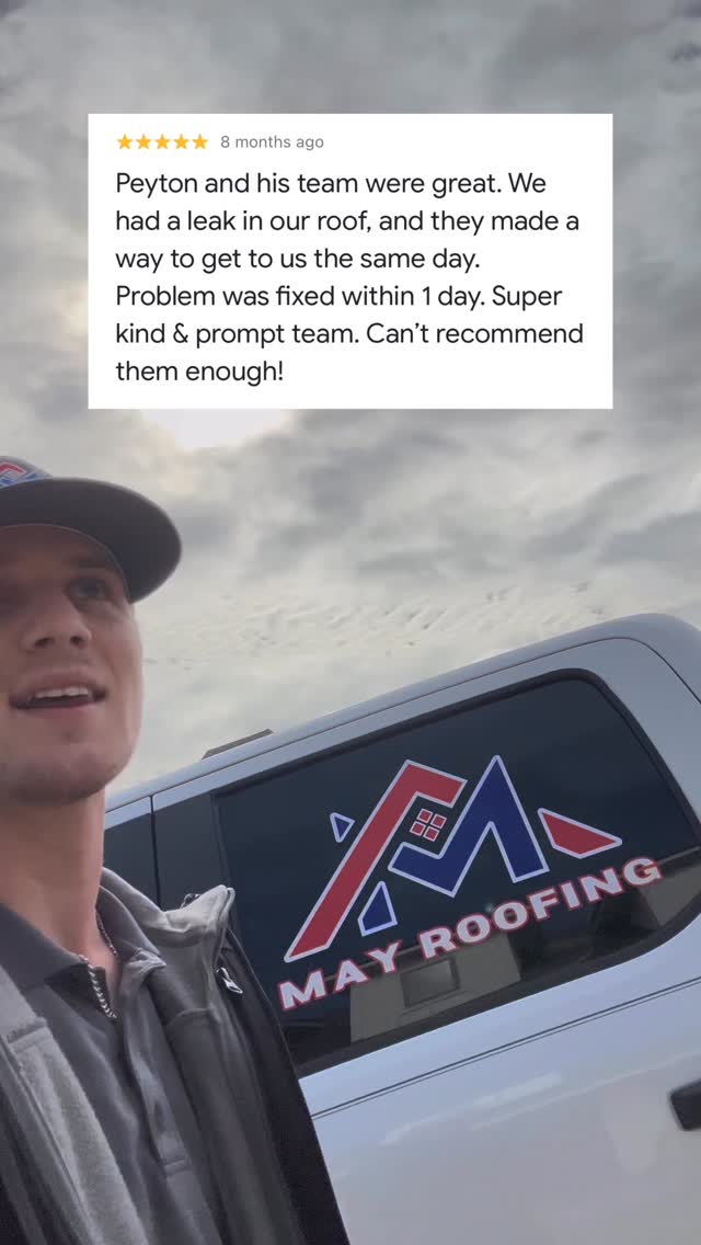 That customer feedback🤩🙌 #reels #viral #roofing